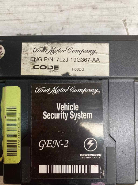 Módulo de control de arranque remoto para Ford Edge 2010 OEM 7L2J19G36