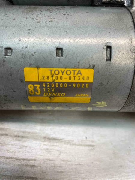 2020 2021 TOYOTA COROLLA 1.8L LE STARTER MOTOR ASSY 281000T340