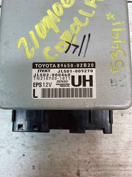 2016 TOYOTA COROLLA STEERING CONTROL MODULE OEM 8965002B20