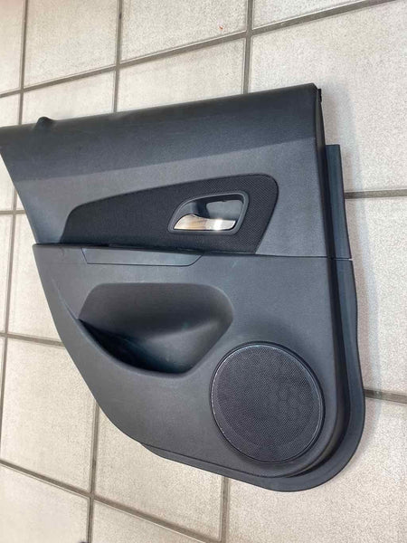 Chevy Cruze door panel trim 12 16 rear left side black assy OEM 95174942