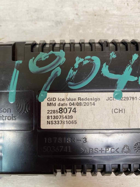 2011 2019 CHEVY CRUZE RÁDIO TELA DE EXIBIÇÃO CONJUNTO OEM 22858074