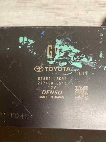 19 22 TOYOTA COROLLA SEDAN HVAC AC TEMPERATURE CONTROL PANEL OEM 8865012G90