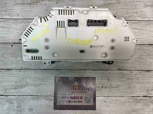 2014 2016 TOYOTA COROLLA VELOCÍMETRO CONJUNTO DE INSTRUMENTOS OEM 838000ZX51