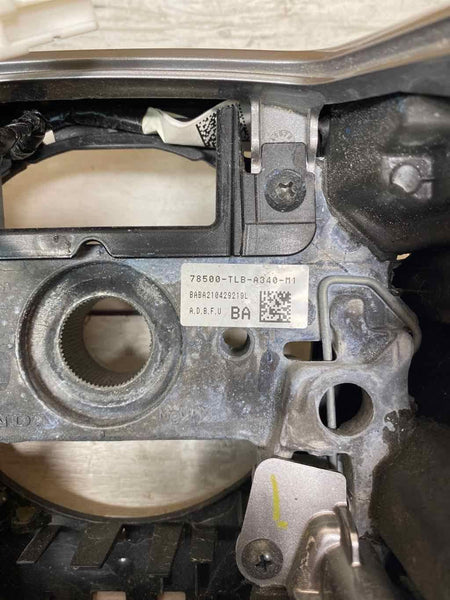 VOLANTE HONDA CIVIC 1.5L 16-21 CONJUNTO DE CUERO NEGRO OEM 78501TBAA21ZA