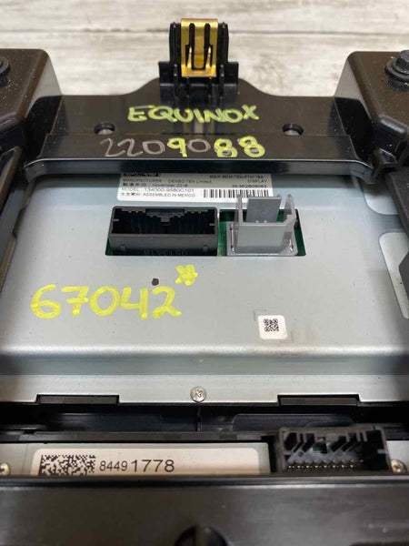 2019 CHEVY EQUINOX RÁDIO TELA DE INFORMAÇÕES CONJ. OEM 84507918