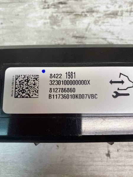 2018 CHEVROLET EQUINOX HVAC AC AQUECEDOR MÓDULO DE CONTROLE DE TEMPERATURA OEM 84221981