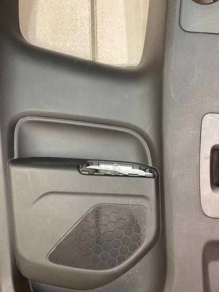 15 22 CHEVY COLORADO REAR LEFT INNER DOOR TRIM PANEL OEM 23262383