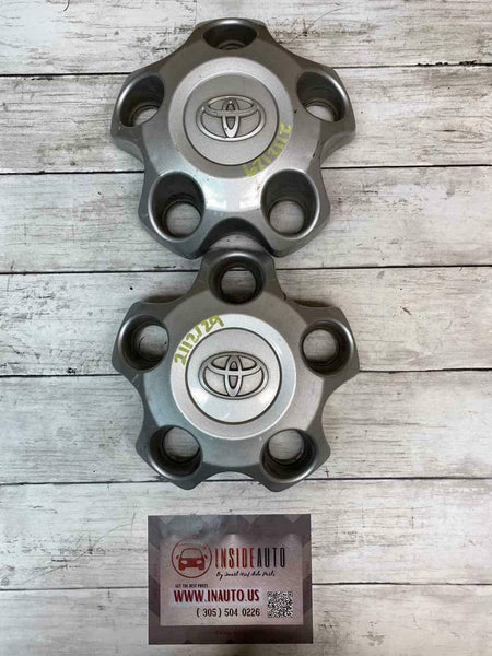 2015 TOYOTA TUNDRA CONJUNTO COMPLETO DE 4 TAMPAS DE RODA HUB CAP ASSY OEM