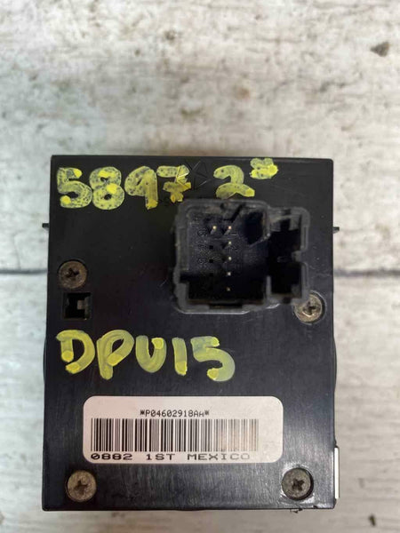 Interruptor de farol Dodge Ram 2009 2012 interruptor de farol e luz de neblina OEM 04602918AA