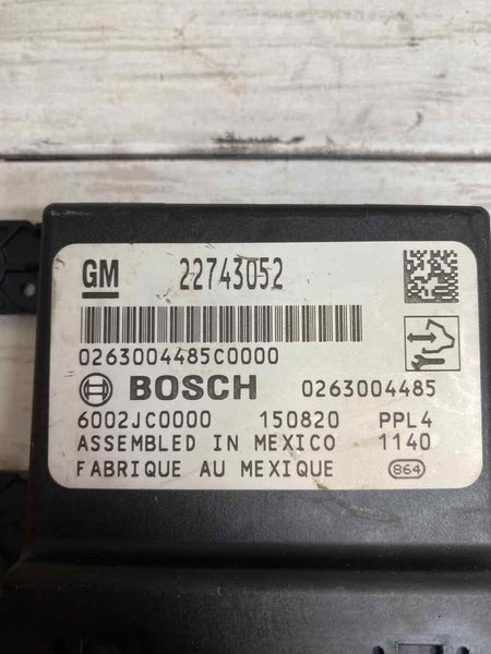 2010 2017 CHEVY EQUINOX DRIVER PARK ASSIST CONTROL MODULE ASSY OEM 22743052