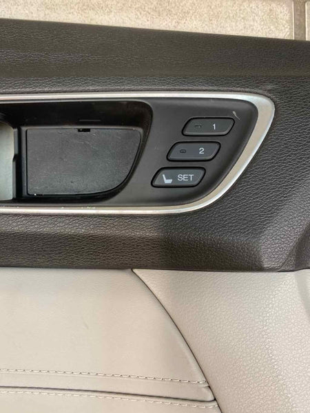 15 20 ACURA TLX FRONT LEFT INNER DOOR TRIM PANEL OEM GRAY 83551TZ3A02ZC