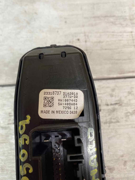 16 20 CHEVY CAMARO FRONT DRIVER MASTER SWITCH DOOR ASSY OEM 23318737