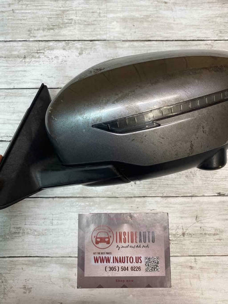 2017 2020 NISSAN ROGUE DOOR MIRROR LEFT DRIVER SIDE KAD GRAY OEM 963744BA0A