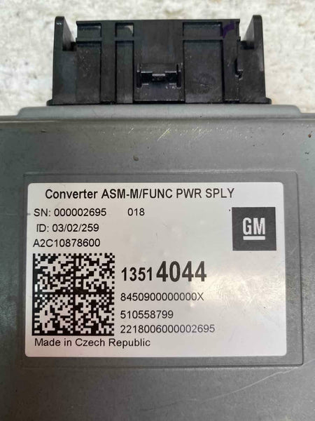 2018 GMC TERRAIN POWER CHARGER CONVERTER INVTERTER CONTROL MODULE OEM 13514044