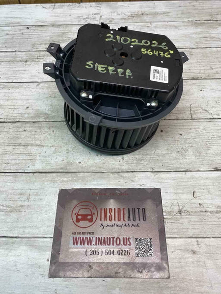 2017 2019 GMC SIERRA MOTOR DE VENTILADOR ASSY OEM 23412312