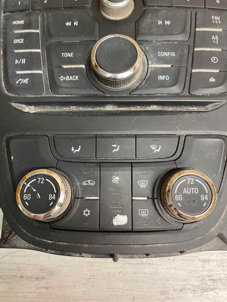 12 17 BUICK VERANO PANTALLA DE RADIO PANTALLA DE CONTROL CONJUNTO OEM 22945173