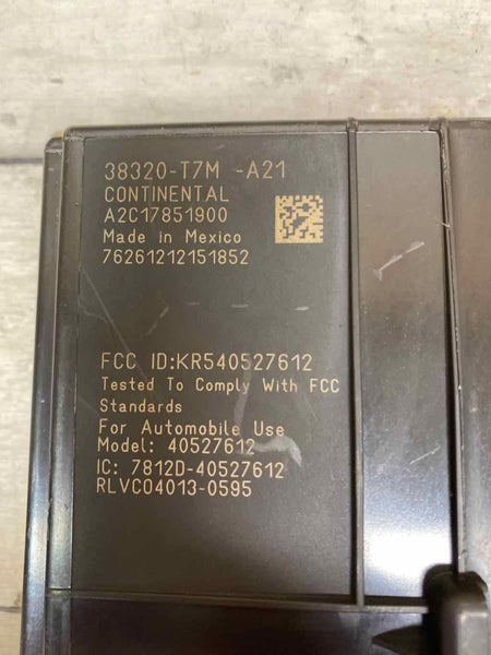 19 22 HONDA HRV THEFT-LOCKING SMART POWER CONTROL MODULE UNIT OEM LH 38320T7MA21