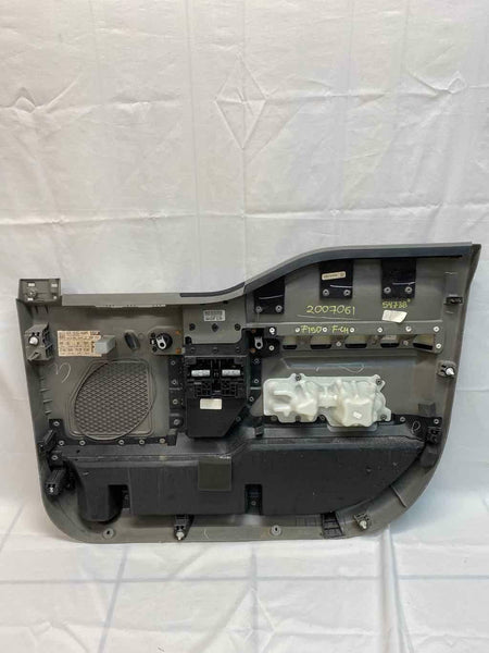 2018 2020 FORD F150 FRONT DRIVER SIDE DOOR TRIM PANEL GRAY ASSY OEM FL3Z1823943CA