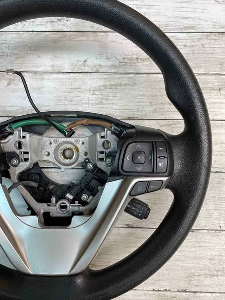 VOLANTE DE URETANO NEGRO PARA TOYOTA HIGHLANDER 2014-2019 OEM 451000E351C0