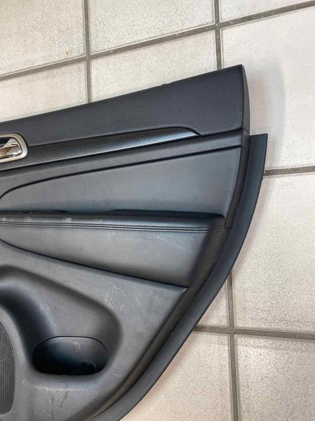 Moldura de panel de puerta para Jeep Grand Cherokee 14 17, parte trasera derecha, OEM, negro 5ZK90DX9AA