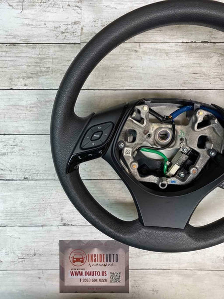 Conjunto de volante de uretano negro cromado Toyota 2019-2021 OEM 45100F4010C1