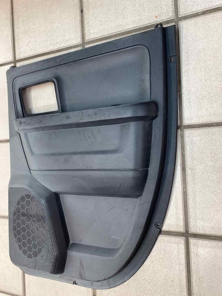 Moldura de panel de puerta de Dodge Ram 13/21, cabina cuádruple, parte trasera derecha, negra, OEM 1VY521X9AD