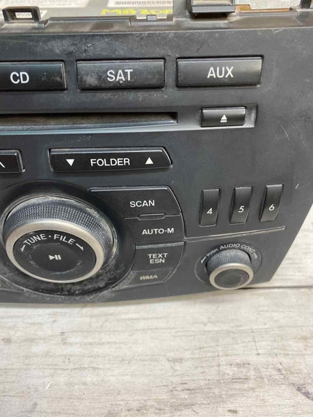11 13 MAZDA 3 RADIO TUNER & RECEIVER 4 SPEAKER OEM BBM566AR0