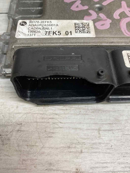 20 HYUNDAI ELANTRA SEDAN 2.0L MÓDULO DE COMPUTADOR DO MOTOR OEM 391712EFK5 PLUGUE QUEBRADO