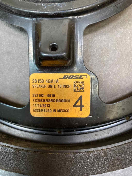 Conjunto de altavoz de agudos de radio para Infiniti Q50 2014, OEM 281504GA1A