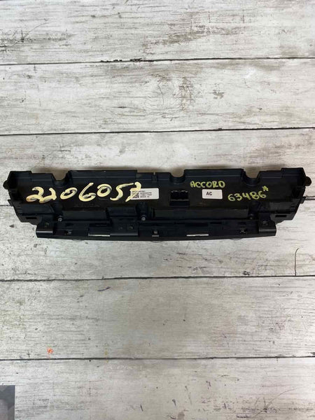 18 20 HONDA ACCORD HVAC AV HEATER CONTROL PANEL ASSY OEM 796100TVAA51