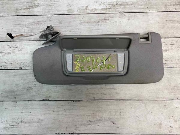 20 21 CHEVY EQUINOX LEFT SIDE SUN VISOR LH GRAY ASSY OEM 84556380