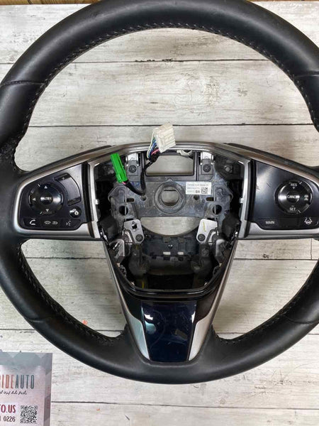 VOLANTE HONDA CIVIC 1.5L 16-21 CONJUNTO DE CUERO NEGRO OEM 78501TBAA21ZA