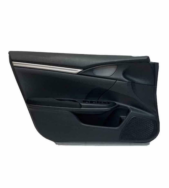 2016 2020 HONDA CIVIC FRONT DRIVER SIDE DOOR TRIM PANEL BLACK ASSY 83550TBAA011