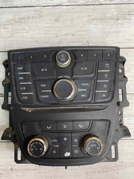 12 17 BUICK VERANO PANTALLA DE RADIO PANTALLA DE CONTROL CONJUNTO OEM 22945173