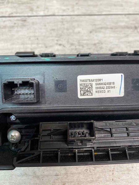 2016 2020 HONDA CIVIC LX HVAC AC HEATER CONTROL PANEL ASSY OEM 79600TBAA12