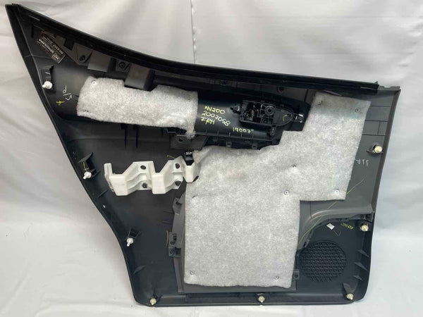 Moldura de panel de puerta Nissan NV200 2013-2020, parte delantera derecha, color negro, OEM 809003LM6A