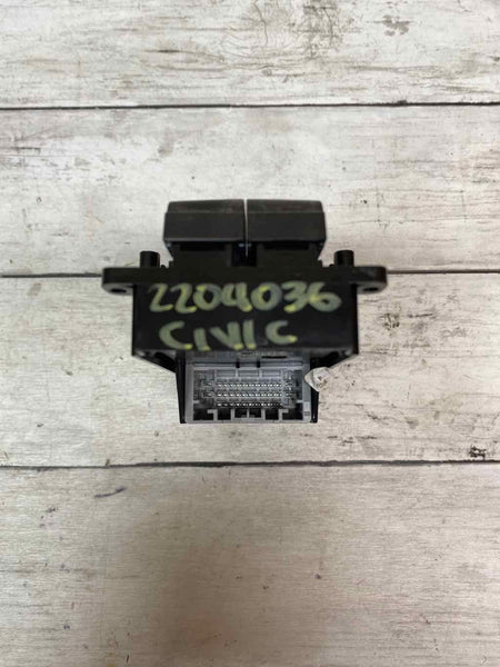 17 21 HONDA CIVIC HATCHBACK FRONT DRIVER DOOR MASTER SWITCH ASSY OEM 83595TGGA01