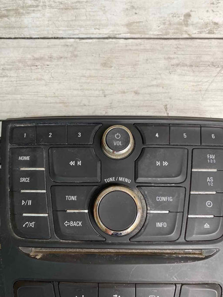 12 17 BUICK VERANO PANTALLA DE RADIO PANTALLA DE CONTROL CONJUNTO OEM 22945173