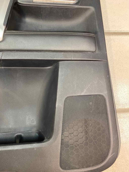 Moldura de panel de puerta para Toyota 4runner (15 a 20), parte trasera izquierda, color negro, OEM 6764035B50C0