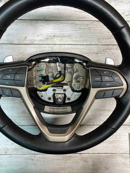 2014 2020 JEEP GRAND CHEROKEE VOLANTE ASSY COM COURO OEM P1WE221X9AI