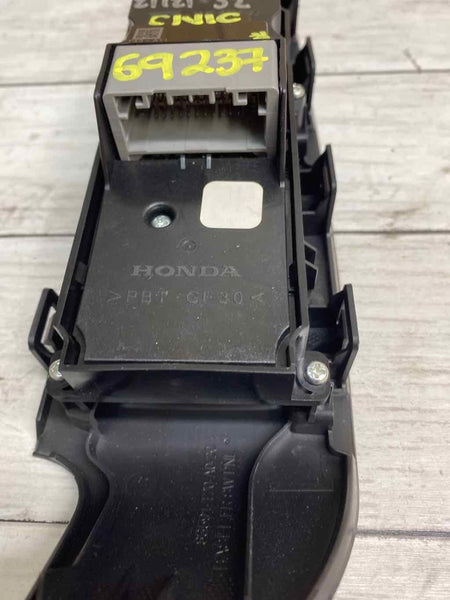 2022 HONDA CIVIC SEDAN FRONT LEFT DRIVER MASTER DOOR SWITCH ASSY OEM 35750T20A11