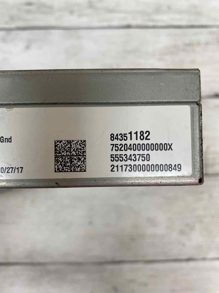2018 CADILLAC ATS COMUNICAÇÃO MÓDULO DE CONTROLE ASSY OEM 84351182