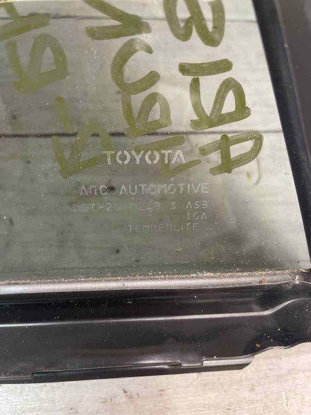 Toyota 4runner vent glass window 2010 2020 rear right side OEM FV24501YP