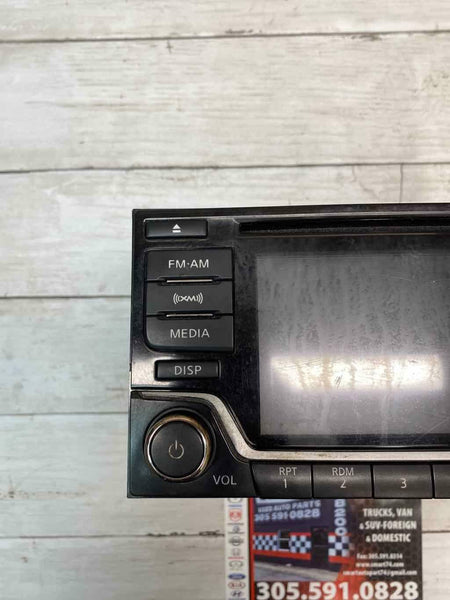 2016 NISSAN SENTRA RADIO RECEIVER 5.0" DISPLAY SCREEN ASSY OEM 281854AF1A