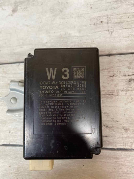 2020 TOYOTA COROLLA TMPS & DOOR CONTROL MODULE OEM 897A012060