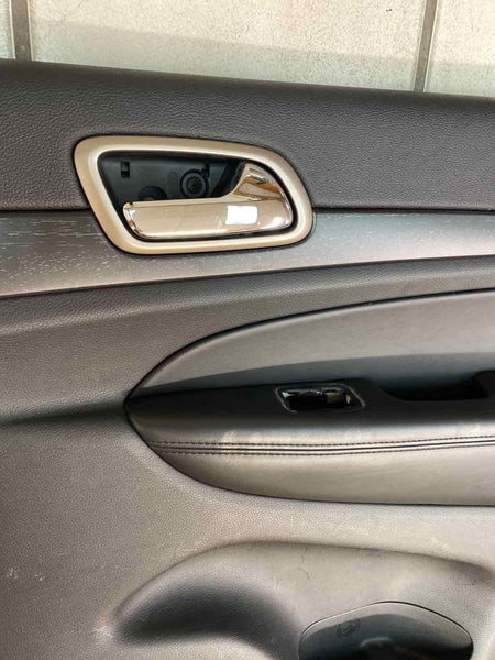 Moldura de panel de puerta para Jeep Grand Cherokee 14 17, parte trasera derecha, OEM, negro 5ZK90DX9AA