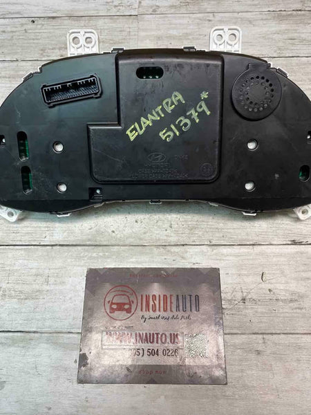 2017 2018 HYUNDAI ELANTRA 2.0L SEDAN EUA VELOCÍMETRO INSTRUMENTO CLUSTER 94011F3012