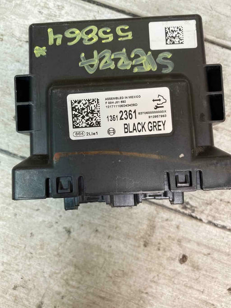 2017 GMC SIERRA DRIVVER ASSIST PARK ASSIST CONTROL MODULE OEM 13512361