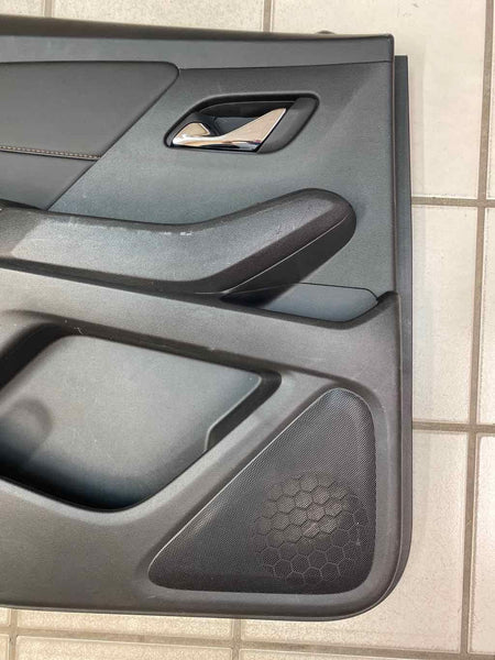 Moldura de panel de puerta para Chevy Traverse 2018 a 2021, parte trasera izquierda, OEM, color negro, 84552577