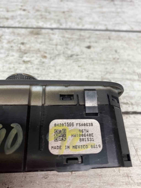 Interruptor de faros delanteros para GMC Terrain 2018, interruptor de faros delanteros del tablero OEM 84201596